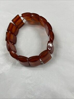 Baltic Amber Rectangular Beads